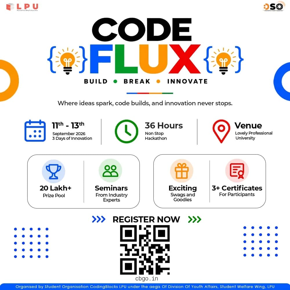 CODE FLUX: Build • Break • Innovate