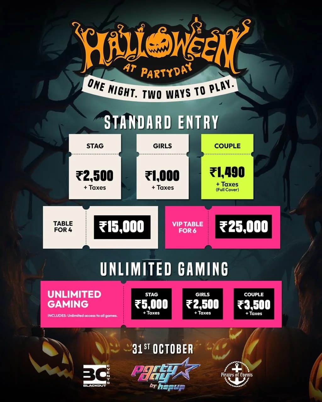 Halloween at Partyday
