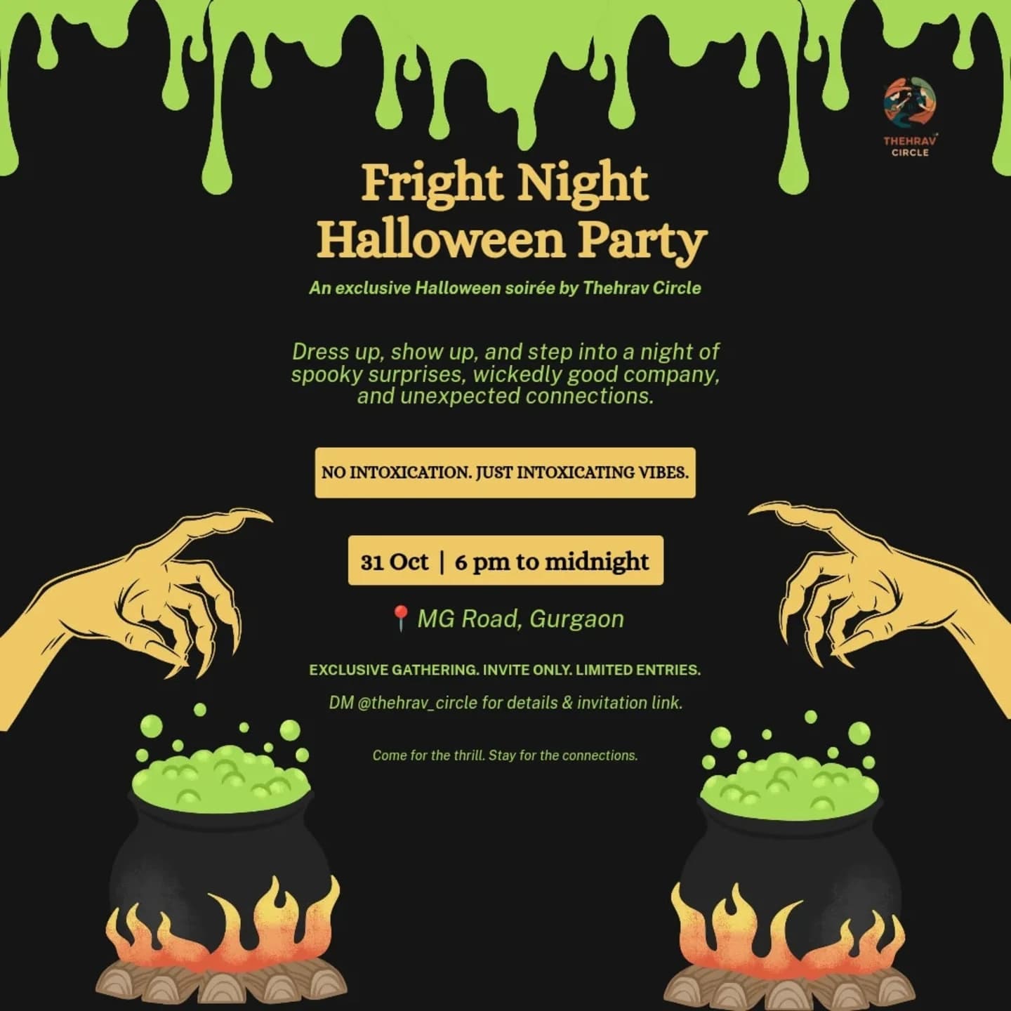 Fright Night Halloween Party by Thehrav Circle