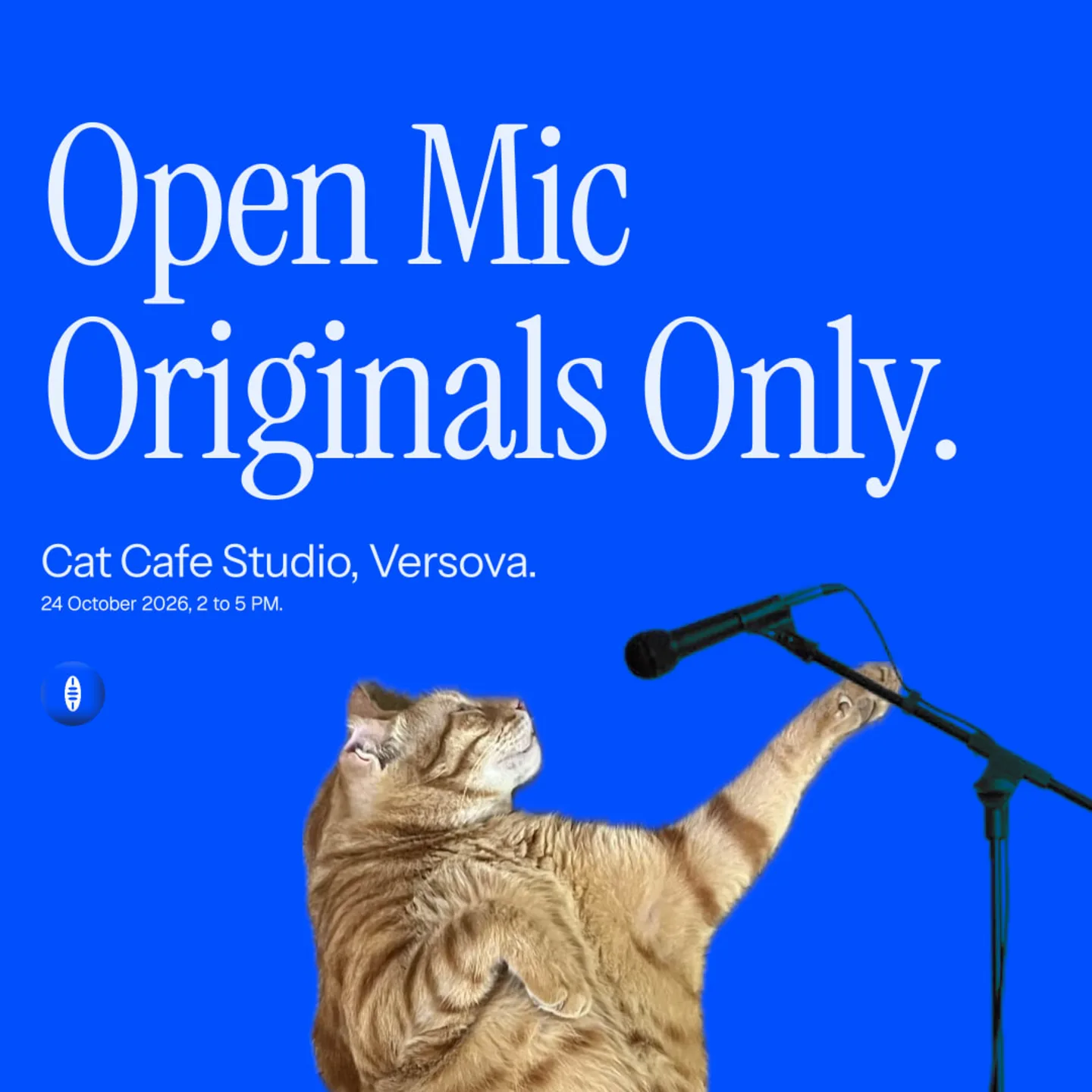Open Mic Originals Only.