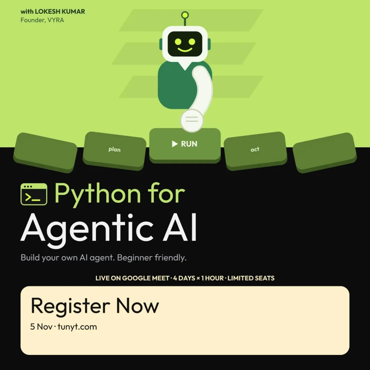 Python for Agentic AI - 4 Day Workshop